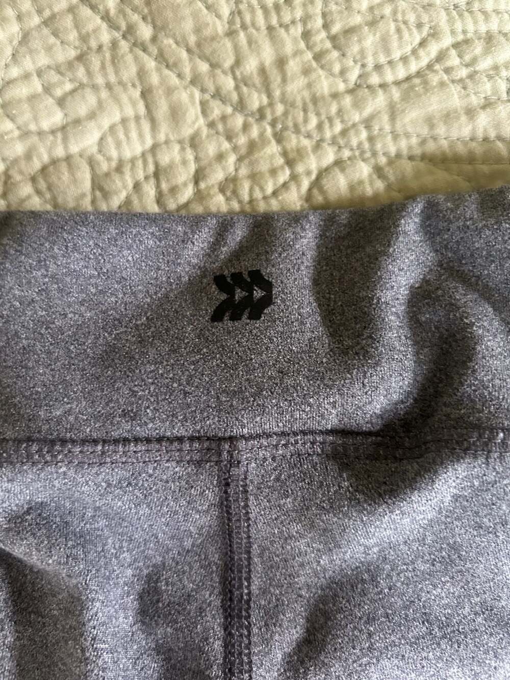 All in Motion Women's High-Waisted Heathered Gray Leggings Size S - Picture 4 of 7